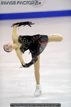 2013-03-02 Milano - World Junior Figure Skating Championships 6321 Rika Hongo JPN